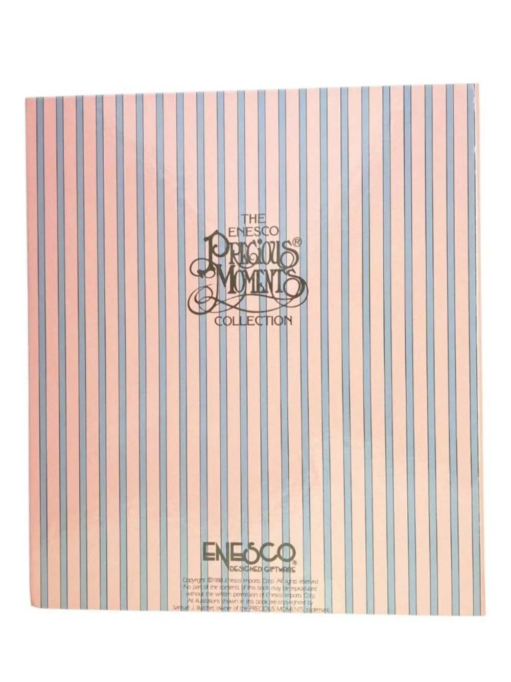 Vintage The Precious Moments Cookbook Spiral-Bound 1988 Enesco Recipes Artwork